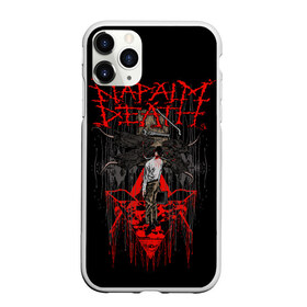 Чехол для iPhone 11 Pro Max матовый с принтом Napalm death в Тюмени, Силикон |  | Тематика изображения на принте: core | grind | grindcore | metal | trash | грайндкор | дет | дэт | метал | напалм | трэш | трэшкор
