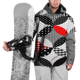 Накидка на куртку 3D с принтом Вышивка стиль геометрия в Тюмени, 100% полиэстер |  | abstraction | geometry | абстракция | геометрия | грань | краски | кубик | кубики | линии | мозаика | разноцветные | ребро | текстура | тени | узор