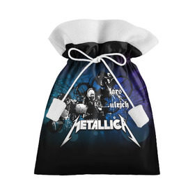 Подарочный 3D мешок с принтом Metallica в Тюмени, 100% полиэстер | Размер: 29*39 см | american | band | cliff burton | dave mustaine | hard | james hatfield | jason newsted | kirk hammett | lars ulrich | metal | metallica | robert trujillo | rock | ron mcgowney | thrash | американская | джеймс хэтфилд | ларс ул | метал группа | трэш метал 