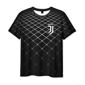 Мужская футболка 3D с принтом Juventus 2018 Line в Тюмени, 100% полиэфир | прямой крой, круглый вырез горловины, длина до линии бедер | Тематика изображения на принте: fc | juventus | спорт | спортивные | фк | футбол | футбольный клуб | ювентус