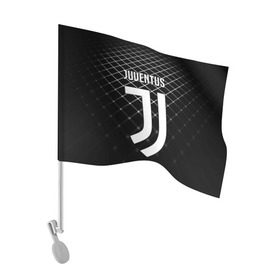 Флаг для автомобиля с принтом Juventus 2018 Line в Тюмени, 100% полиэстер | Размер: 30*21 см | fc | juventus | спорт | спортивные | фк | футбол | ювентус