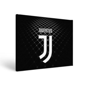 Холст прямоугольный с принтом Juventus 2018 Line в Тюмени, 100% ПВХ |  | fc | juventus | спорт | спортивные | фк | футбол | ювентус