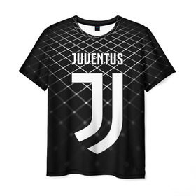 Мужская футболка 3D с принтом Juventus 2018 Line в Тюмени, 100% полиэфир | прямой крой, круглый вырез горловины, длина до линии бедер | fc | juventus | спорт | спортивные | фк | футбол | ювентус