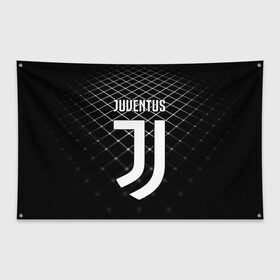 Флаг-баннер с принтом JUVENTUS STRIPES STYLE в Тюмени, 100% полиэстер | размер 67 х 109 см, плотность ткани — 95 г/м2; по краям флага есть четыре люверса для крепления | fc | juventus | спорт | спортивные | фк | футбол | ювентус