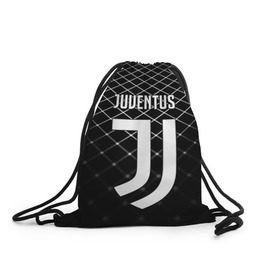 Рюкзак-мешок 3D с принтом Juventus 2018 Line в Тюмени, 100% полиэстер | плотность ткани — 200 г/м2, размер — 35 х 45 см; лямки — толстые шнурки, застежка на шнуровке, без карманов и подкладки | fc | juventus | спорт | спортивные | фк | футбол | ювентус