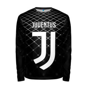 Мужской лонгслив 3D с принтом Juventus 2018 Line в Тюмени, 100% полиэстер | длинные рукава, круглый вырез горловины, полуприлегающий силуэт | fc | juventus | спорт | спортивные | фк | футбол | ювентус