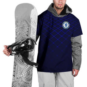 Накидка на куртку 3D с принтом Chelsea 2018 Uniform в Тюмени, 100% полиэстер |  | chelsea | fc | спорт | спортивные | фк | футбол | челси