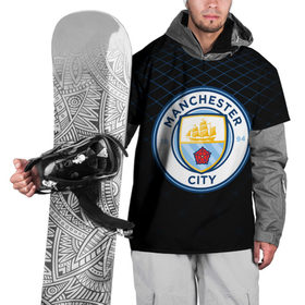 Накидка на куртку 3D с принтом Manchester city 2018 Line в Тюмени, 100% полиэстер |  | Тематика изображения на принте: 