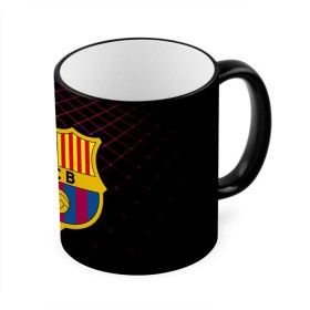 Кружка 3D с принтом FC Barca 2018 Line в Тюмени, керамика | ёмкость 330 мл | Тематика изображения на принте: fc | fc barcelona | fcb | барселона | спорт | спортивные | фк | футбол | футбольный клуб
