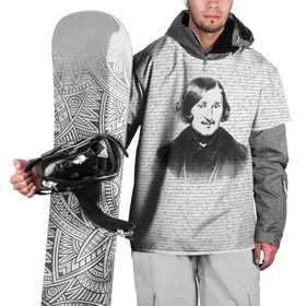 Накидка на куртку 3D с принтом Гоголь в Тюмени, 100% полиэстер |  | бульба | вий | гоголь | мертвые души | миргород | нос | писатель | поэт | ревизор | тарас