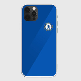 Чехол для iPhone 12 Pro Max с принтом Chelsea 2018 Элитная форма в Тюмени, Силикон |  | chelsea | fc | спорт | спортивные | фк | футбол | футбольный клуб | челси