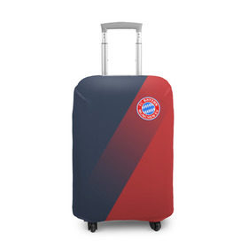 Чехол для чемодана 3D с принтом FC Bayern 2018 Элитная в Тюмени, 86% полиэфир, 14% спандекс | двустороннее нанесение принта, прорези для ручек и колес | bayern | fly fc | бавария | спорт | футбольный клуб