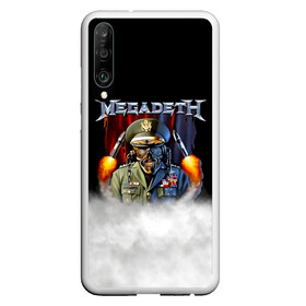 Чехол для Honor P30 с принтом Megadeth в Тюмени, Силикон | Область печати: задняя сторона чехла, без боковых панелей | Тематика изображения на принте: megadet | megadeth | группа | дирк вербурен | дэвид эллефсон | дэйв мастейн | кико лоурейро | мегадет | мегадетх | метал | рок | трэш | трэшметал | тяжелый | хард | хардрок | хеви | хевиметал