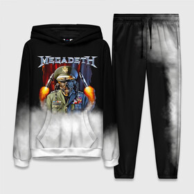 Женский костюм 3D (с толстовкой) с принтом Megadeth в Тюмени,  |  | megadet | megadeth | группа | дирк вербурен | дэвид эллефсон | дэйв мастейн | кико лоурейро | мегадет | мегадетх | метал | рок | трэш | трэшметал | тяжелый | хард | хардрок | хеви | хевиметал