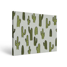 Холст прямоугольный с принтом Кактус в Тюмени, 100% ПВХ |  | Тематика изображения на принте: cactus | кактус