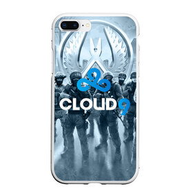 Чехол для iPhone 7Plus/8 Plus матовый с принтом CLOUD 9 CS GO в Тюмени, Силикон | Область печати: задняя сторона чехла, без боковых панелей | cloud 9 | counter strike | cs go | esports | team | известные | киберспорт | мировые | спорт