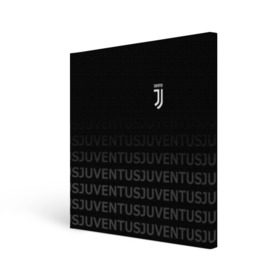 Холст квадратный с принтом Juventus 2018 Original в Тюмени, 100% ПВХ |  | juventus | линии | спорт | футбол | футбольный клуб | ювентус