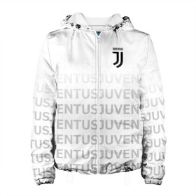 Женская куртка 3D с принтом Juventus 2018 Original в Тюмени, ткань верха — 100% полиэстер, подклад — флис | прямой крой, подол и капюшон оформлены резинкой с фиксаторами, два кармана без застежек по бокам, один большой потайной карман на груди. Карман на груди застегивается на липучку | juventus | спорт | спортивные | футбол | футбольный клуб | ювентус