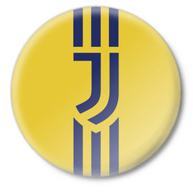 Значок с принтом Juventus 2018 Original в Тюмени,  металл | круглая форма, металлическая застежка в виде булавки | cr7 | fc juventus | football | juve | juventus | ronaldo | sport | роналдо | спорт | футбол | ювентус