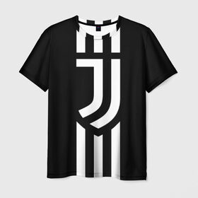 Мужская футболка 3D с принтом Juventus 2018 Original в Тюмени, 100% полиэфир | прямой крой, круглый вырез горловины, длина до линии бедер | cr7 | fc juventus | football | juve | juventus | ronaldo | sport | роналдо | спорт | футбол | ювентус