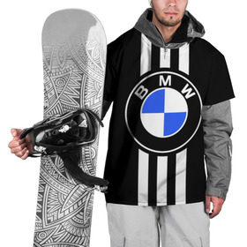 Накидка на куртку 3D с принтом BMW SPORTWEAR в Тюмени, 100% полиэстер |  | bmw | автомобильные | бмв | машины