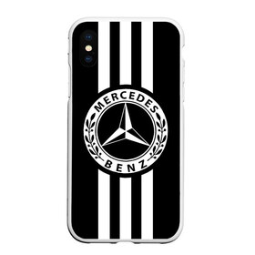 Чехол для iPhone XS Max матовый с принтом MERCEDES BENZ в Тюмени, Силикон | Область печати: задняя сторона чехла, без боковых панелей | mercedes | автомобильные | машины | мерседес.mercedes benz