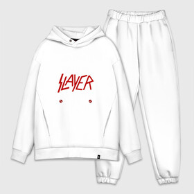 Мужской костюм хлопок OVERSIZE с принтом Я прост хочу слушать Slayer в Тюмени,  |  | Тематика изображения на принте: slayer | группа | гэри холт | керри кинг | метал | музыка | песни | пол бостаф | рок | слаер | слайер | слеар | слеер | слейр | слеяр | том арайа | трэш | тяжелый | хеви