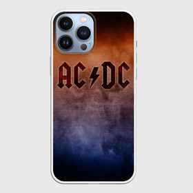 Чехол для iPhone 13 Pro Max с принтом AC DC в Тюмени,  |  | Тематика изображения на принте: ac dc | logo | metal | music | rock | лого | логотип | метал | музыка | рок