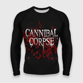Мужской рашгард 3D с принтом Cannibal Corpse в Тюмени,  |  | cannibal corpse | logo | metal | music | rock | лого | логотип | метал | музыка | рок
