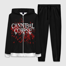 Женский костюм 3D с принтом Cannibal Corpse в Тюмени,  |  | cannibal corpse | logo | metal | music | rock | лого | логотип | метал | музыка | рок