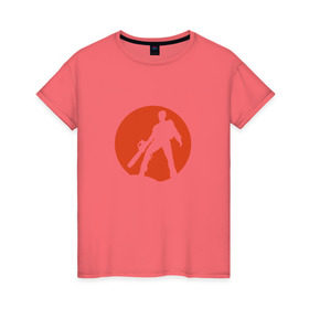 Женская футболка хлопок с принтом Зловещие мертвецы в Тюмени, 100% хлопок | прямой крой, круглый вырез горловины, длина до линии бедер, слегка спущенное плечо | Тематика изображения на принте: the evil dead | зловещие мертвецы