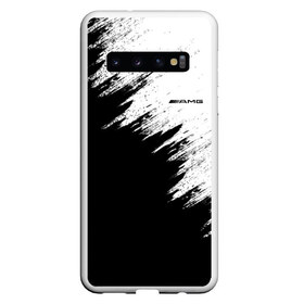 Чехол для Samsung Galaxy S10 с принтом AMG в Тюмени, Силикон | Область печати: задняя сторона чехла, без боковых панелей | Тематика изображения на принте: amg | car | mercedes | race | авто | амг | гонки | краска | марка | машина | мерс | мерседес