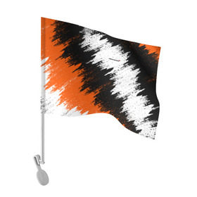 Флаг для автомобиля с принтом McLaren в Тюмени, 100% полиэстер | Размер: 30*21 см | car | mclaren | race | авто | гонки | краска | макларен | марка | машина