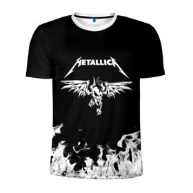 Мужская футболка 3D спортивная с принтом Metallica в Тюмени, 100% полиэстер с улучшенными характеристиками | приталенный силуэт, круглая горловина, широкие плечи, сужается к линии бедра | metallica | группа | джеймс хэтфилд | кирк хэмметт | ларс ульрих | метал | металика | металлика | миталика | музыка | роберт трухильо | рок | трэш | трэшметал | хард | хардрок | хеви | хевиметал