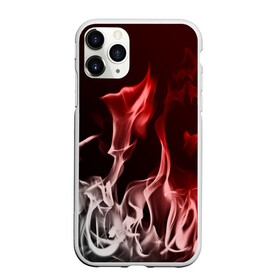 Чехол для iPhone 11 Pro Max матовый с принтом Огонь и дым в Тюмени, Силикон |  | fire | flame | in fire | smoke | в огне | дым | огненный | огонь | текстуры