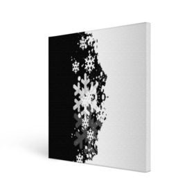 Холст квадратный с принтом Снежные узоры в Тюмени, 100% ПВХ |  | Тематика изображения на принте: black | christmas | new year | pattern | white | абстракция | зима | новый год | рождество | снег | снежинки | узор | черно белые
