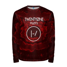 Мужской лонгслив 3D с принтом TWENTY ONE PILOTS COLECTION в Тюмени, 100% полиэстер | длинные рукава, круглый вырез горловины, полуприлегающий силуэт | Тематика изображения на принте: 