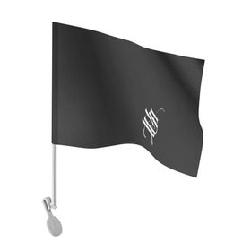 Флаг для автомобиля с принтом Stigmata в Тюмени, 100% полиэстер | Размер: 30*21 см | 