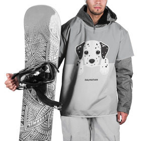 Накидка на куртку 3D с принтом Dalmatian Puppy в Тюмени, 100% полиэстер |  | Тематика изображения на принте: далматин | далматинец | домашние животные | пес | песик | собака | собачка | терьер | шпиц