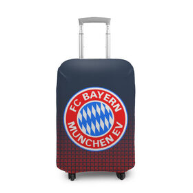 Чехол для чемодана 3D с принтом FC Bayern 2018 Original в Тюмени, 86% полиэфир, 14% спандекс | двустороннее нанесение принта, прорези для ручек и колес | bayern | fc | бавария | спорт | спортивные | футбол | футбольный клуб