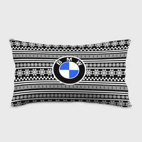 Подушка 3D антистресс с принтом Свитер BMW в Тюмени, наволочка — 100% полиэстер, наполнитель — вспененный полистирол | состоит из подушки и наволочки на молнии | 