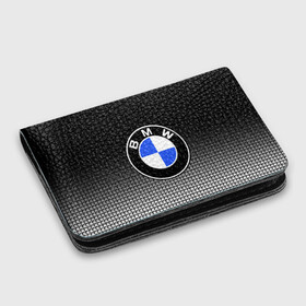 Картхолдер с принтом с принтом BMW 2018 Black and White IV в Тюмени, натуральная матовая кожа | размер 7,3 х 10 см; кардхолдер имеет 4 кармана для карт; | bmw | автомобильные | бмв | машины