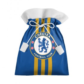Подарочный 3D мешок с принтом Chelsea 2018 Gold Line в Тюмени, 100% полиэстер | Размер: 29*39 см | Тематика изображения на принте: chelsea | fc | спорт | спортивные | футбол | футбольный клуб | челси