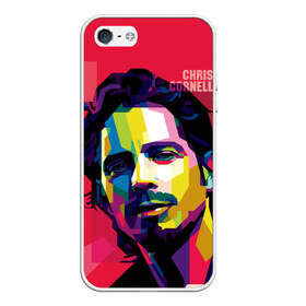 Чехол для iPhone 5/5S матовый с принтом Chris Cornell в Тюмени, Силикон | Область печати: задняя сторона чехла, без боковых панелей | audioslave | chris cornell | soundgarden | temple of the dog | автор | альт рок | альтернативный мета | американский | банджоист | барабанщик | вашингтон | вокалист | гитарист | гранж | группа | исполнитель | композитор