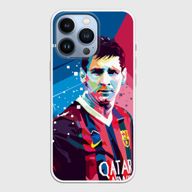 Чехол для iPhone 13 Pro с принтом Lionel Messi в Тюмени,  |  | barcelona | lionel | messi | барселона | лионель | месси | поп арт