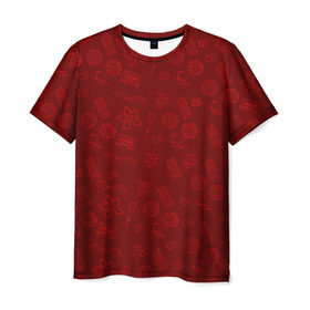 Мужская футболка 3D с принтом Очень Странные дела Бомбинг в Тюмени, 100% полиэфир | прямой крой, круглый вырез горловины, длина до линии бедер | stranger things | паттерн | триллер