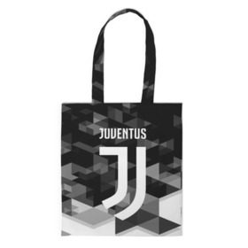 Сумка 3D повседневная с принтом Juventus 2018 Geometry Sport в Тюмени, 100% полиэстер | Плотность: 200 г/м2; Размер: 34×35 см; Высота лямок: 30 см | juventus | спорт | спортивные | футбол | футбольный клуб | ювентус