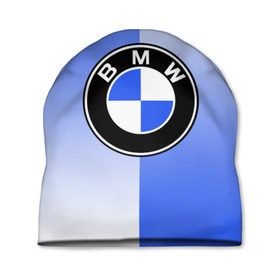 Шапка 3D с принтом BMW brand color в Тюмени, 100% полиэстер | универсальный размер, печать по всей поверхности изделия | 