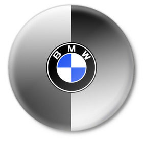 Значок с принтом BMW 2018 Reverse в Тюмени,  металл | круглая форма, металлическая застежка в виде булавки | bmw | автомобиль | автомобильные | бмв | машины