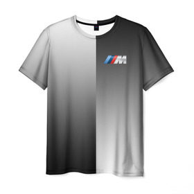 Мужская футболка 3D с принтом BMW M REVERSE в Тюмени, 100% полиэфир | прямой крой, круглый вырез горловины, длина до линии бедер | bmw | автомобиль | автомобильные | бмв | машины